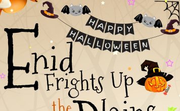 Enid Frights Up the Plains!